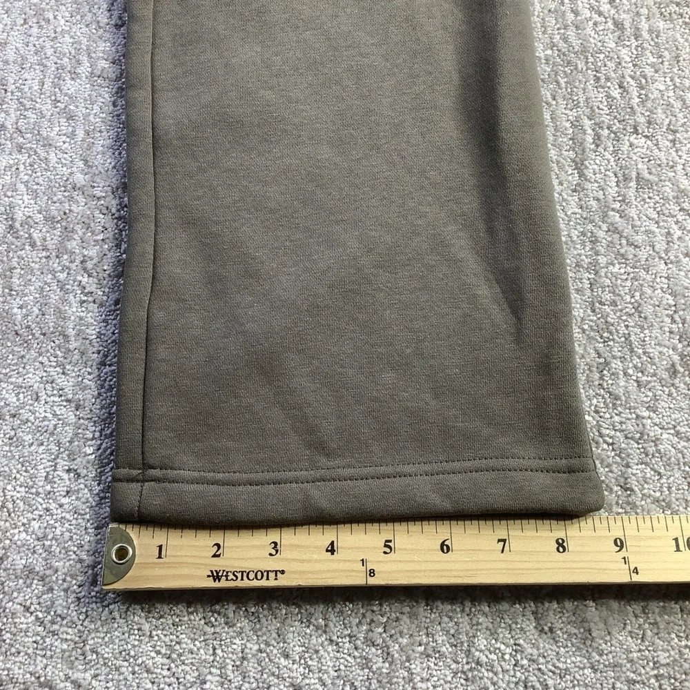 True Religion Brown Horseshoe Embroidered Straight Leg Sweatpants Size M NWT